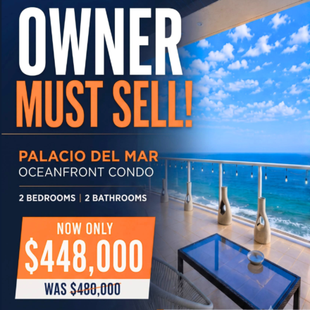 $448,000 USD – #1502 Palacio Del Mar